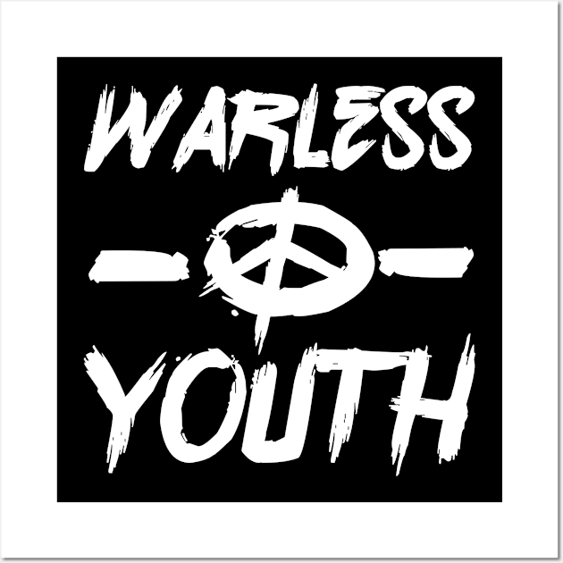 Warless Youth (White) Wall Art by Graograman